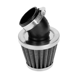 Zpana 35mm Go Kart Bent Rubber Tube Air Filter Cleaner, Elbow Conical Air Filter Cleaner, Motorcycle Carburetor Replacement Breather, Fit for 50cc 70cc 110cc 125cc ATV Dirt Bike Scooter