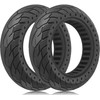 GYL 60/70-6.5 Scooter Tire: 10x2.5 Solid Rubber Back Tire Replacement