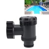 Swimming Pool Plunger Valve 38mm ABS Anti Clogging Efficient On