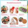 Set of 9 Diamond Art Painting Coasters with Stand, DIY