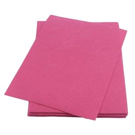 YYCRAFT Stiff Felt Sheets 9 Inch X 12 Inch - 24 Pcs Pack (Thickness:1.2mm,Hot Pink)