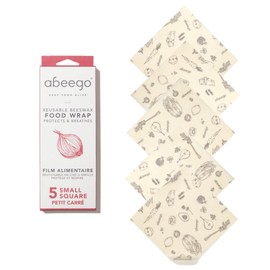 abeego Small Bead Wax Wraps, Set of 6