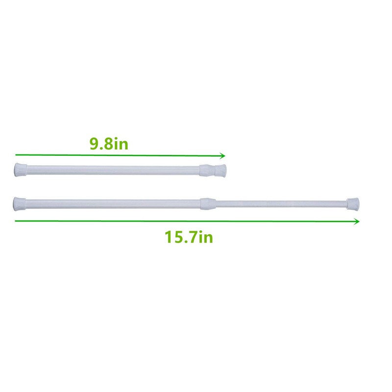Cupboard Bars Tension Rods, 6 Pack Spring Tensions Rods 9.8