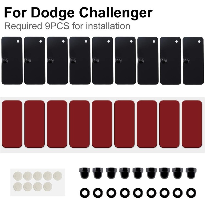 Annbey Rear Window Louvers Hardware Kits Installation Accessories Fit For