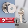 Kwikset 991 Pismo Keyed Entry Knob and Single Cylinder Deadbolt