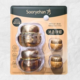 Sooryehan Boyun Cream 50ml + 25 ml + 10ml x 2 packs / 95ml special / 수려한 보윤 크림 50ml +25 ml + 10ml x 2입 / 95ml 기획