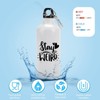 VEHFA Stay Weird Sports Water Bottles Stay Weird Aluminum Water