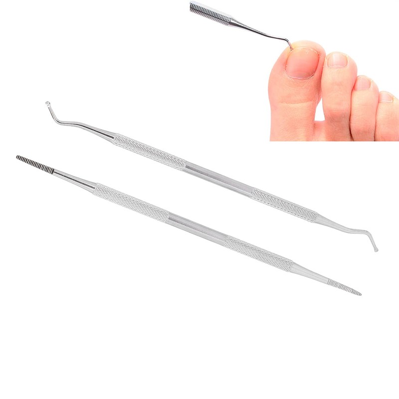 2 Herramientas para Uñas Encarnadas, Levantador de Uñas Encarnadas de