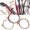 Guitar Accessories Color String Set Tuner Capo Bridge Pins Pick