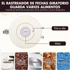 LUMOKU Tarro de Café en Grano, 1.8 L con Válvula