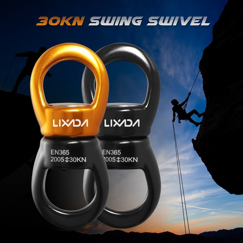 Swing Swivel Aluminum Alloy 360 Degree Rotating 8 Shaped Universal
