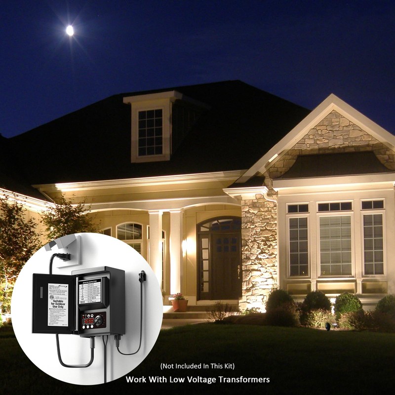 Low Voltage Landscape Spotlight 50W Halogen Floodlight 12V Metal Landscape