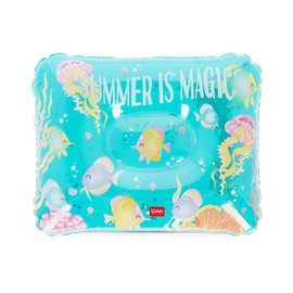Legami - Cuscino Spiaggia Gonfiabile, da Campeggio Piscina Mare, Comodo Ultraleggero, Dimensioni 37 x 30 cm