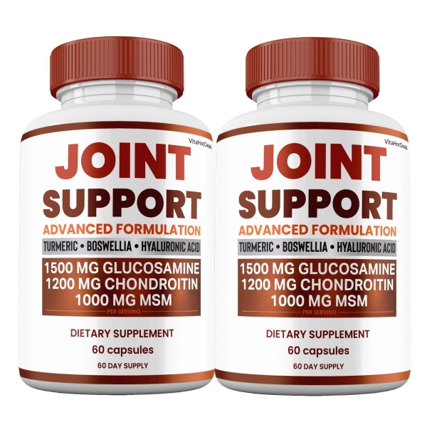 Joint Support Capsules, Max Strength, Joint Support Supplement (2 pack)