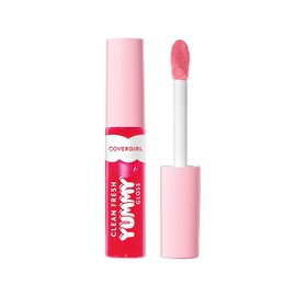 Clean Fresh Yummy Gloss - 600 My Strawbooty by CoverGirl for Women - 0.33 oz Lip Gloss