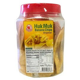 Red Drago Banana Chip Huk Muk Original 170 g