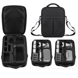 O'woda Shoulder Bag for DJI Mini 3 Pro Accessories, Protable Travel Handbag Waterproof Carrying Case with Adjustable Shoulder Strap for DJI Mini 3 Pro Fly More Combo, Black