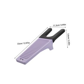 OATIPHO Lightweight Plastic Boot Jack Tool for Easy Cowboy Boots Removal Sturdy Riding Shoes Puller for Home Hotels and Equestrian Use
