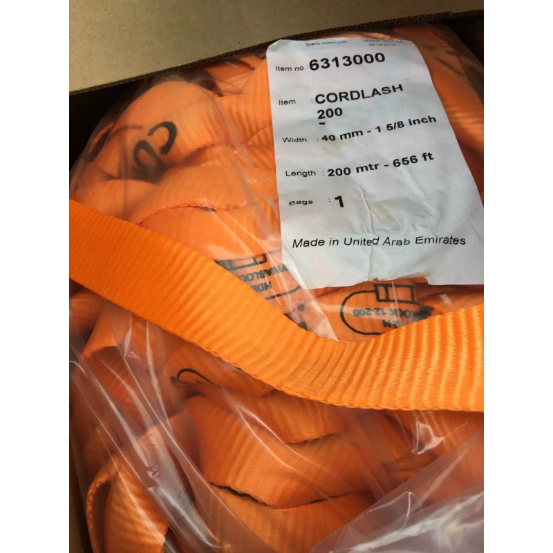 Cordstrap 100 feet Cordlash 200 Cargo Strap by Cordstrap -