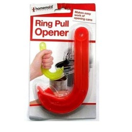 Red Ring Pull Can Opener Tin Opener Arthritis Aids jar Opener for weak Hands tin openers That Work - Citystores