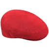Kangol Tropic Ventair 504 Flat Cap, Red (Scarlet), Medium