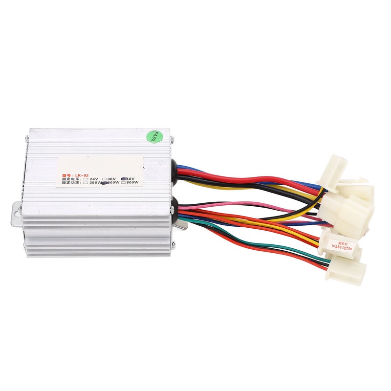Electric Bike Brush Controller Professional 48V 500W Aluminium Alloy Motor