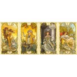 Tarot Mucha [Includes Tarot Divination Instructions