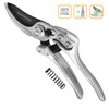 GRÜNTEK SILVERCUT Professional Bypass Secateurs Pruning Garden Shear 230mm, Blade