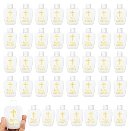 LM.XDBQ 40Pcs Holy Water Bottles Holy Water Container Empty Containers 60ml Holy Water Plastic Bottle
