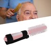 Handicapped Auxiliary Comb Portable Plastic Handle Comb Hair Brush for