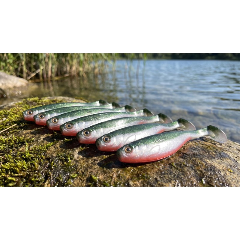 Zite Fishing InZite Pershad Set | 56 Rubber Fish in