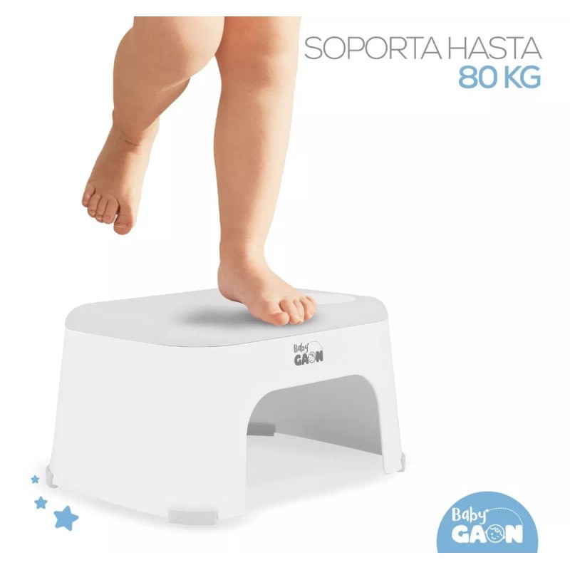 Baby Gaon Banco Para Bebés Taburete Multiusos Infantil Antiderrapante