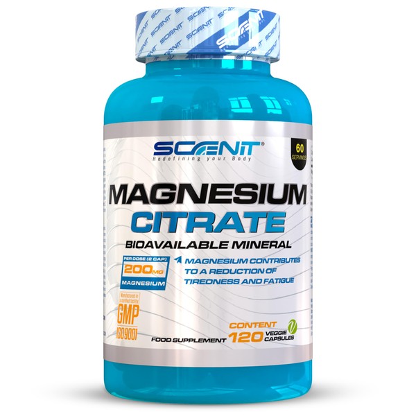 Magnesium Citrate Capsules - Scenit Magnesium Citrate - 200 mg