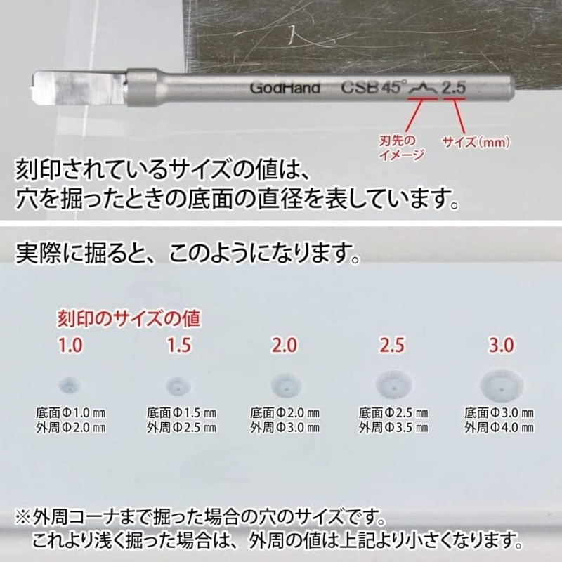 GodHand Spin Mold 45 GH-CSB45-1-3 Hobby Tool