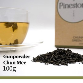 Pinestone Tea - Loose-leaf Chinese Green Tea, Chun Mee Gunpowder