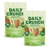 Daily Crunch Sprouted Almonds, Dill Pickle, 4 Ounce Bags, Pack