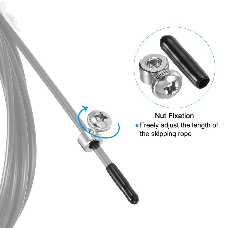 PATIKIL Replacement Adjustable Screws and End Caps Set, 10 Sets