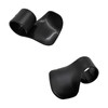 4 Pcs Throttle Assist Cruise Control Grip Black ABS Handlebar