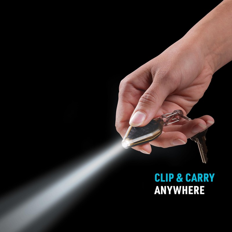 Nite Ize Radiant Rechargeable Microlight - Rechargeable Keychain Flashlight with
