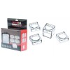 1 Box-4 Lids Snap-On Magnifier Cube Set (1.5" Dia) 2.5X,