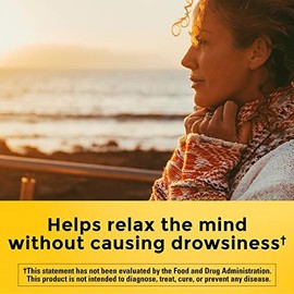 Nature Made Chewable L Theanine 200mg, L-Theanine Supplement for Stress Relief, 50 Chewable Tablets, 50 Day Supply