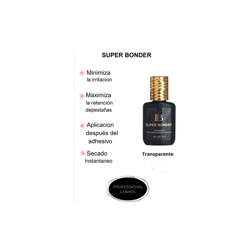 Sellador Ib Super Bonder Para Extensiones De Pestañas Mink