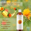Safflower Oil 16 fl. oz. High Oleic Cold Pressed, 100%