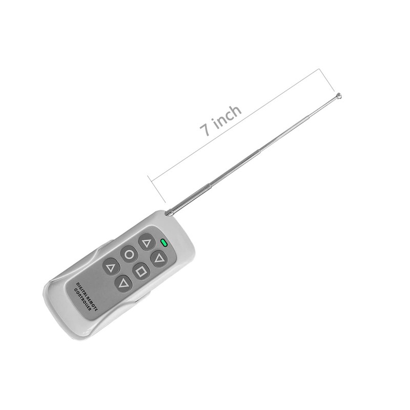 Blütezeit 6-Key Antenna Remote Control Wall Mountable for Automatic Sliding