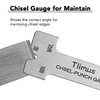 TLIMUS 28 Pieces Punch and Chisel Set, Including Taper Punch,