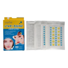Elaimei - Star + Round 150 Parches Acné Hidrocoloide Y Árbol De Te