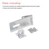 Sterling EHS115 115mm Hasp and Staple , Grey