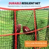 BAGAIL Football Throwing Net - 9 Target Pockets, Easy Setup,