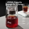 Bincoo Drip Cold Brew Coffee Maker,450ml High Borosilicate Glass Ice