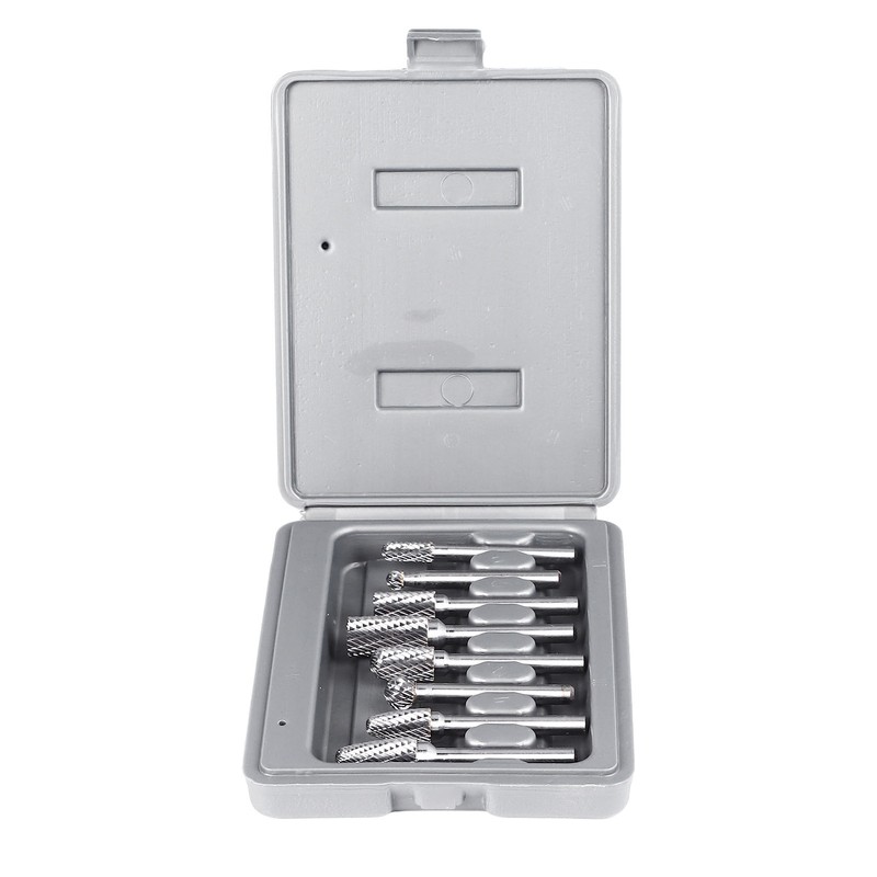 8PCS Set Stone Carving Set Tungsten Steel Rotary Polishing Rotary